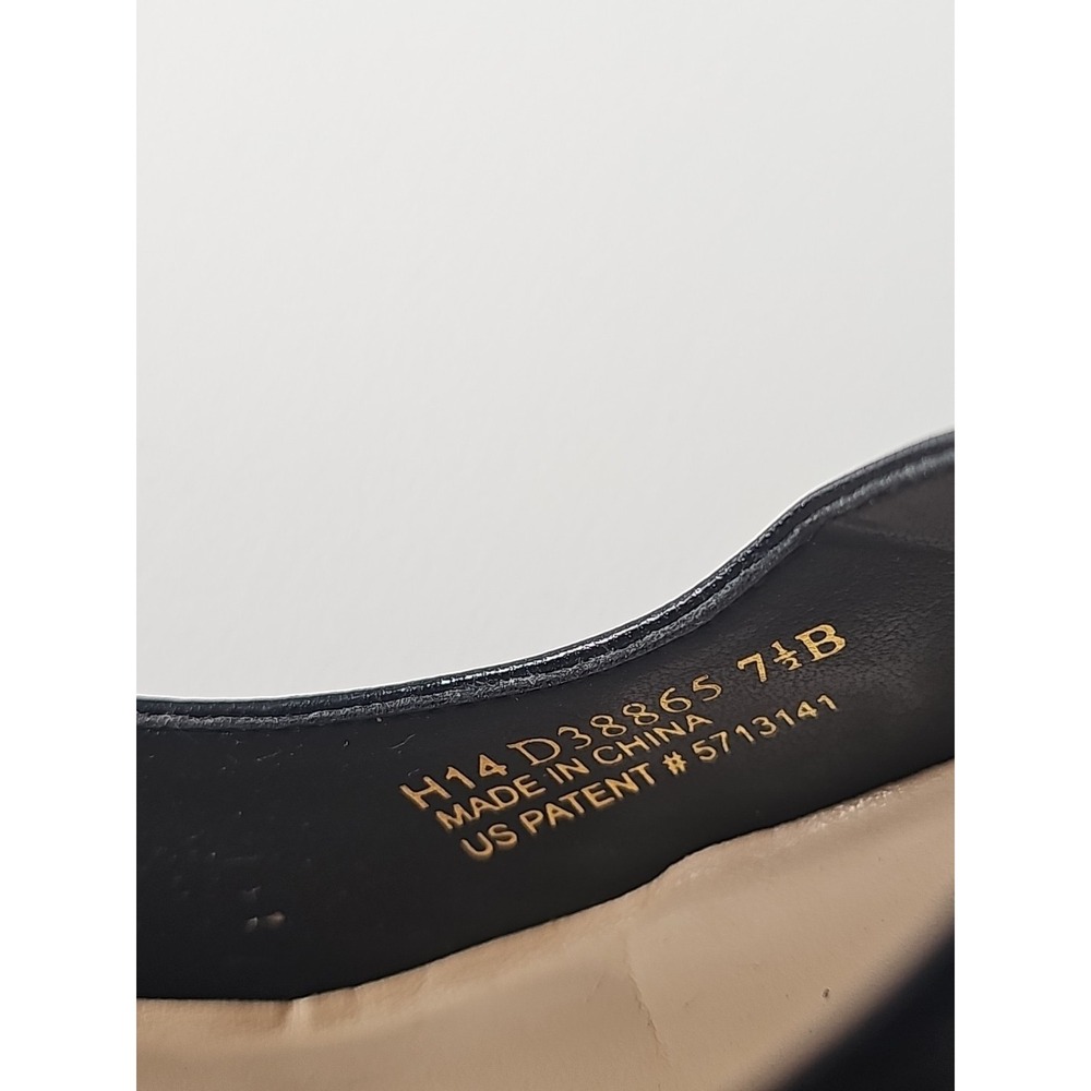 COLE HAAN Black Leather Pointed Toe High Heels  Shoes Women's Size 7.5B‎ - Picture 4 of 15